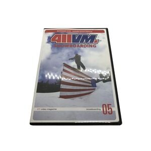 411VM Snowboarding 05 Extended DVD Travis Rice Shaun White 411 Video Magazine